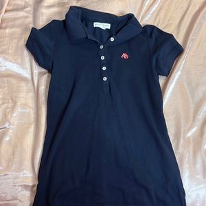 AEROPOSTALE BUTTON UP SHIRTS BLACK AND NAVY